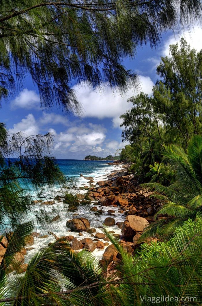 End of Anse Takamaka